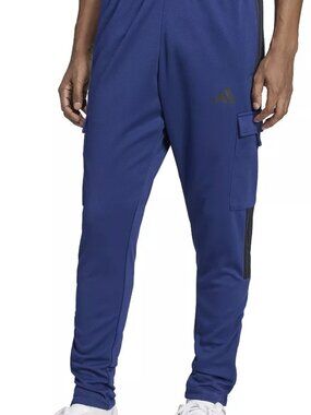 Men's Adidas Tiro Sweats Blue w/black L NWT